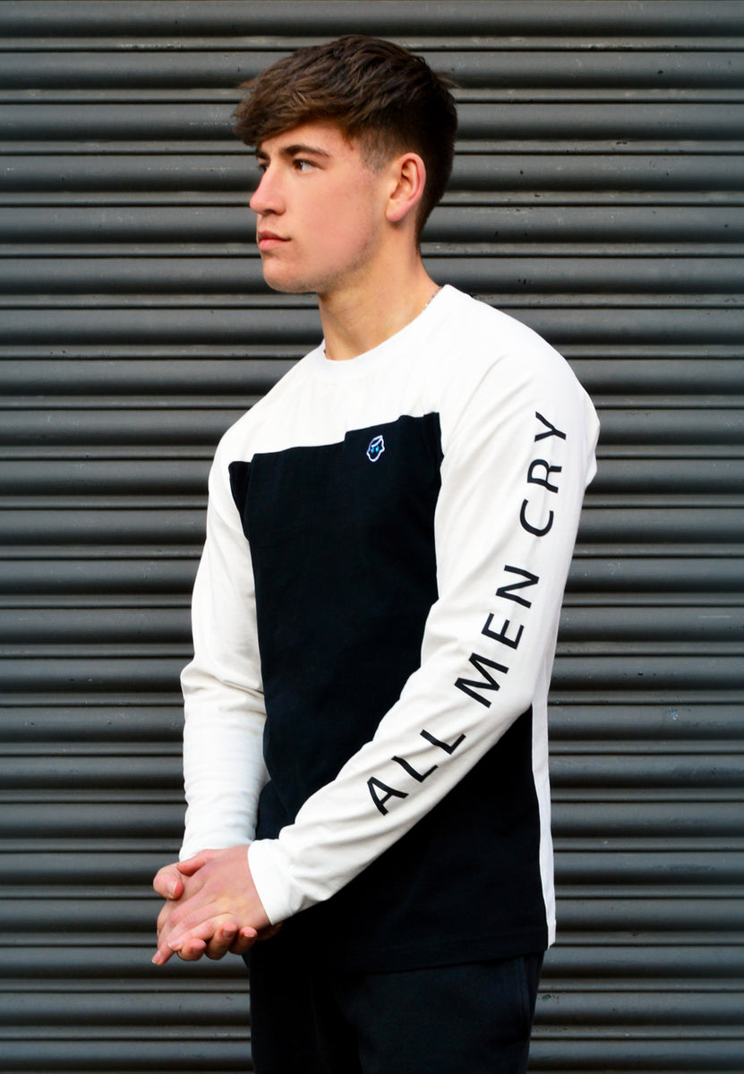 Long Sleeve Tee / Black-White